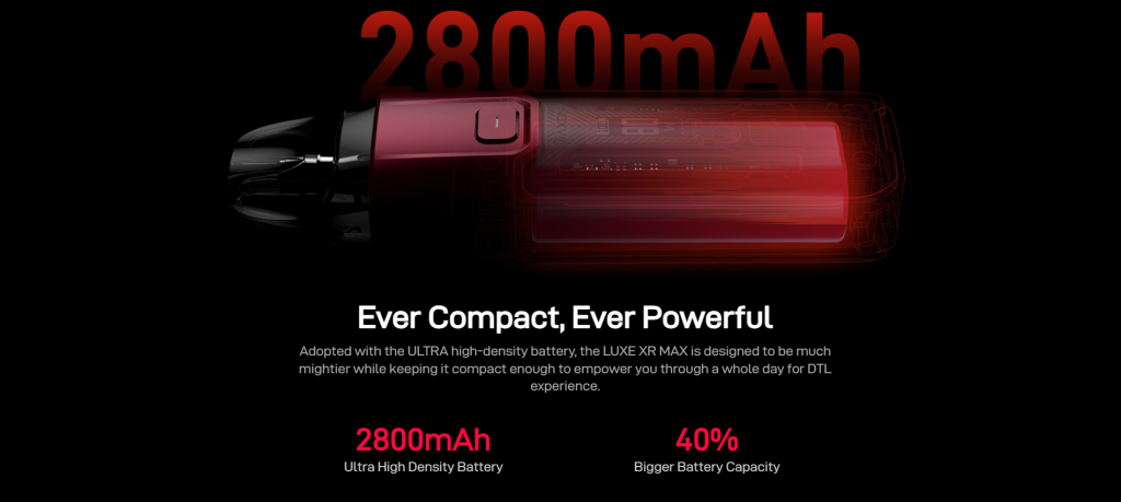 Luxe XR Max Poster Battery