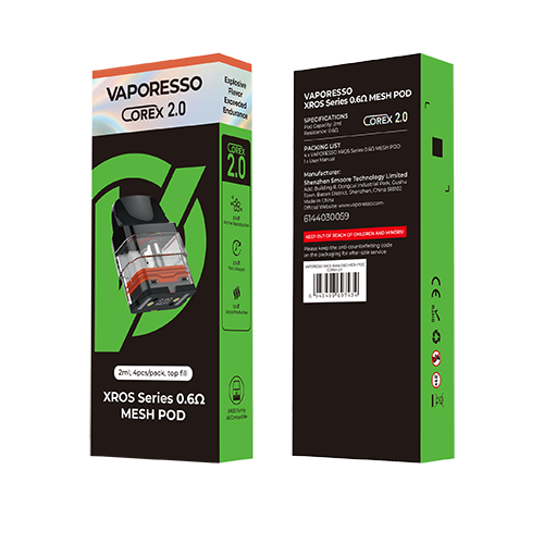 Vaporesso Xros Corex 2.0 Pods - 0.6