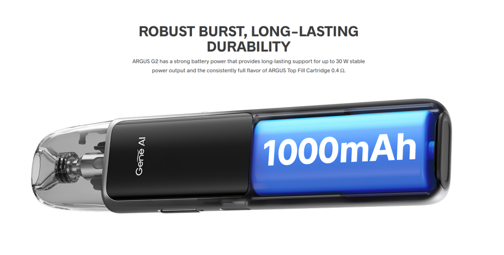 Argus G2 Sellpoint Battery