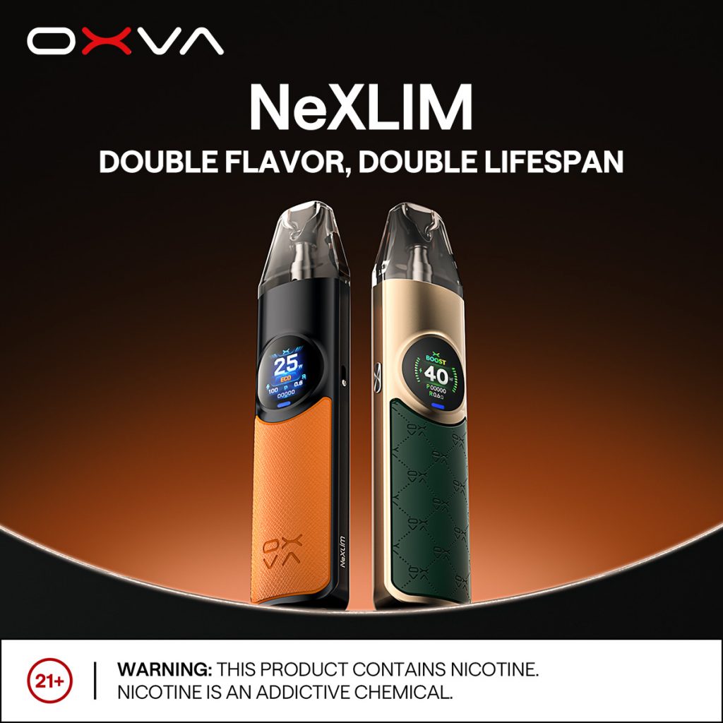 The Oxva NeXlim Pod Kit is the ultimate pocket rocket, engineered for those who demand serious performance without the bulk.